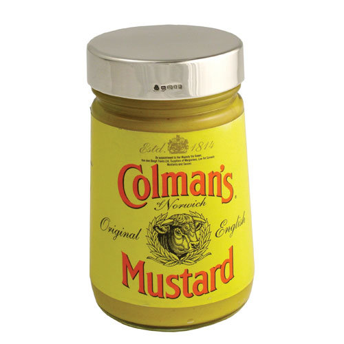 Colman's Mustard Silver 100g Jar Lid