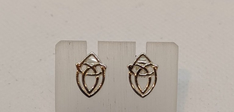 Ortak Knox Celtic Stud Earrings E1632