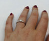 18ct White Gold Oval Diamond Ring SX65 Thumbnail