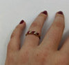 9ct Yellow Gold Ruby & Diamond Ring GR521R Thumbnail