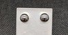 Silver Haematite Stud Earrings  Thumbnail