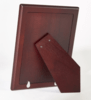 Silver Plated Photo Frame With Mahogany Wooden Back WPF3SP Thumbnail