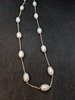 White Rice Pearl Necklace MK590 Thumbnail