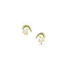 Sheila Fleet 18ct Gold Snowdrop Stud Earrings EE0230-18OPWH  Thumbnail
