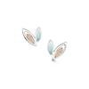 Sheila Fleet Seasons Gold Leaves Stud Earrings SREE0265 Thumbnail